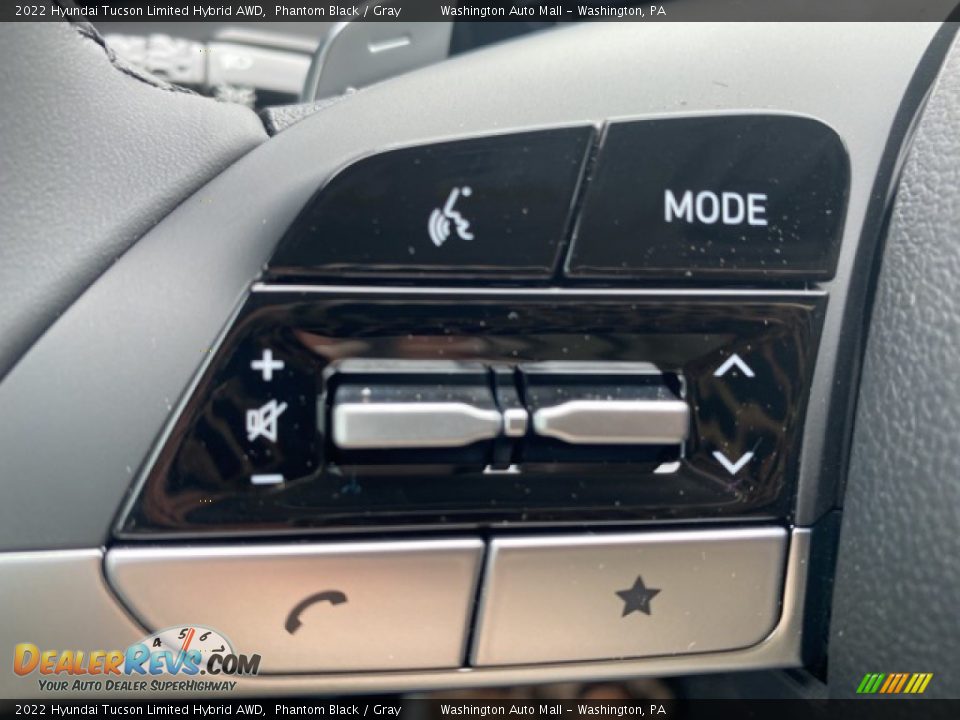 2022 Hyundai Tucson Limited Hybrid AWD Phantom Black / Gray Photo #13