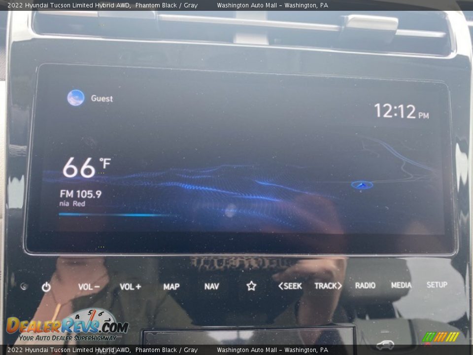 2022 Hyundai Tucson Limited Hybrid AWD Phantom Black / Gray Photo #15
