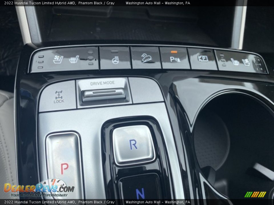 2022 Hyundai Tucson Limited Hybrid AWD Phantom Black / Gray Photo #17