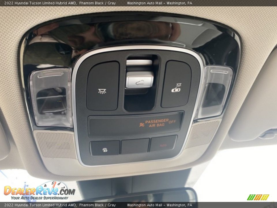 2022 Hyundai Tucson Limited Hybrid AWD Phantom Black / Gray Photo #19