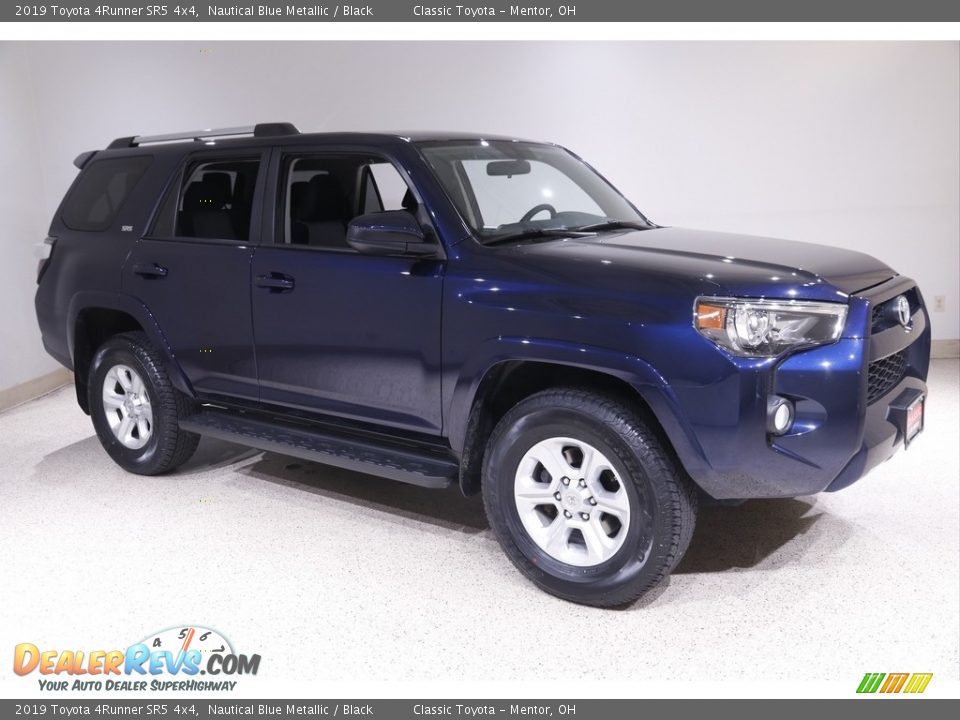 2019 Toyota 4Runner SR5 4x4 Nautical Blue Metallic / Black Photo #1