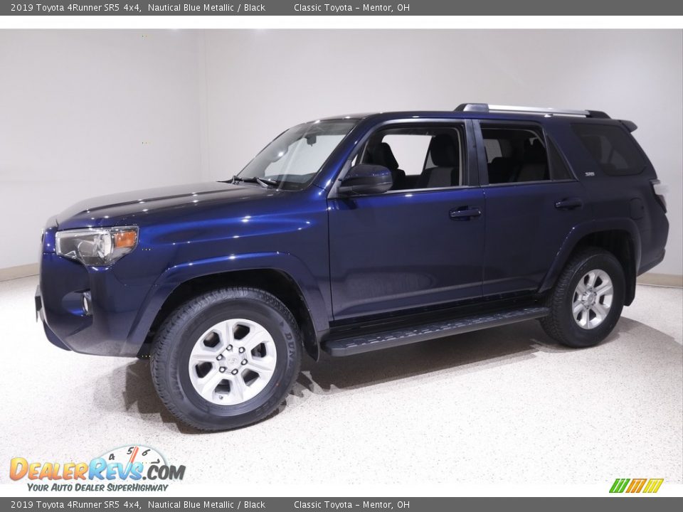2019 Toyota 4Runner SR5 4x4 Nautical Blue Metallic / Black Photo #3
