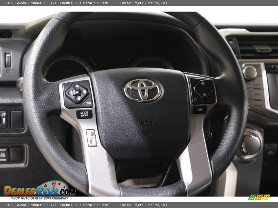 2019 Toyota 4Runner SR5 4x4 Nautical Blue Metallic / Black Photo #7