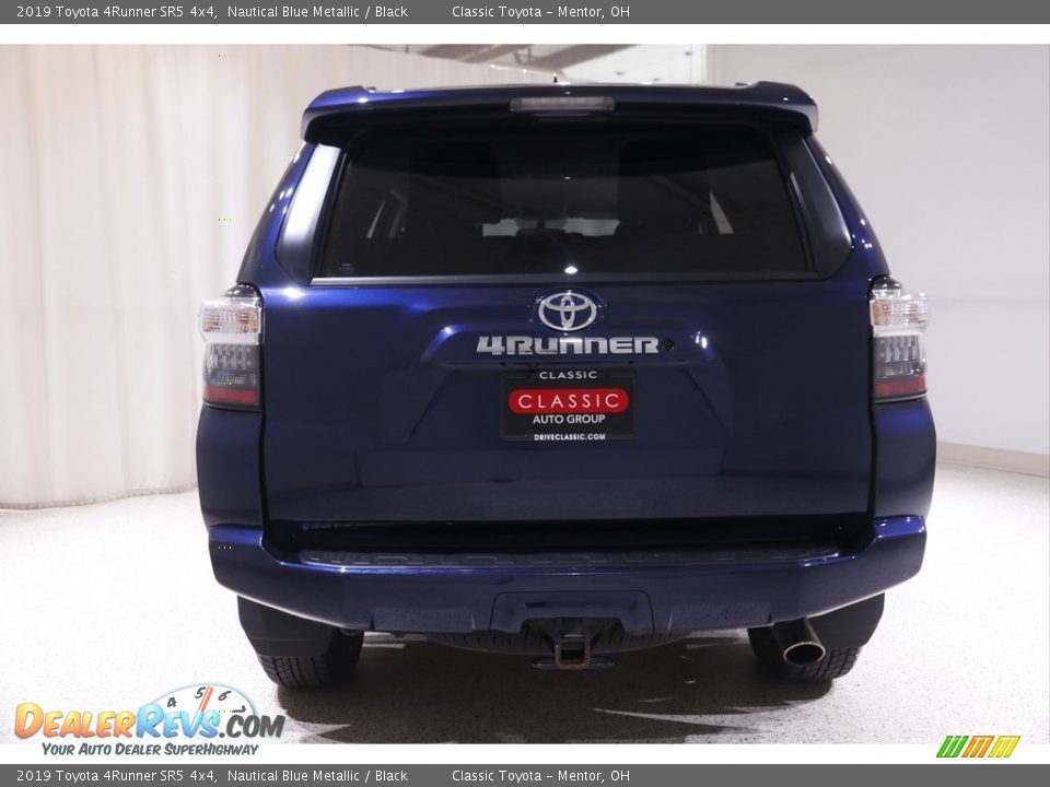 2019 Toyota 4Runner SR5 4x4 Nautical Blue Metallic / Black Photo #19