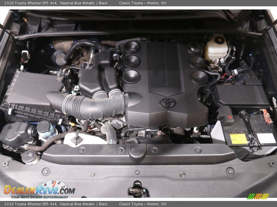 2019 Toyota 4Runner SR5 4x4 Nautical Blue Metallic / Black Photo #20