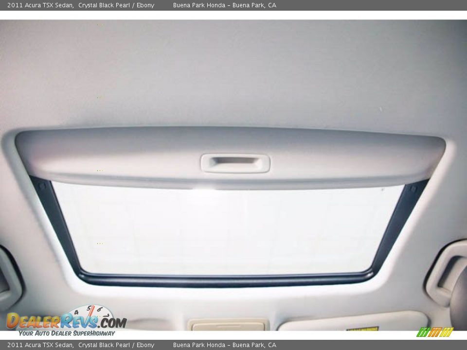 2011 Acura TSX Sedan Crystal Black Pearl / Ebony Photo #15