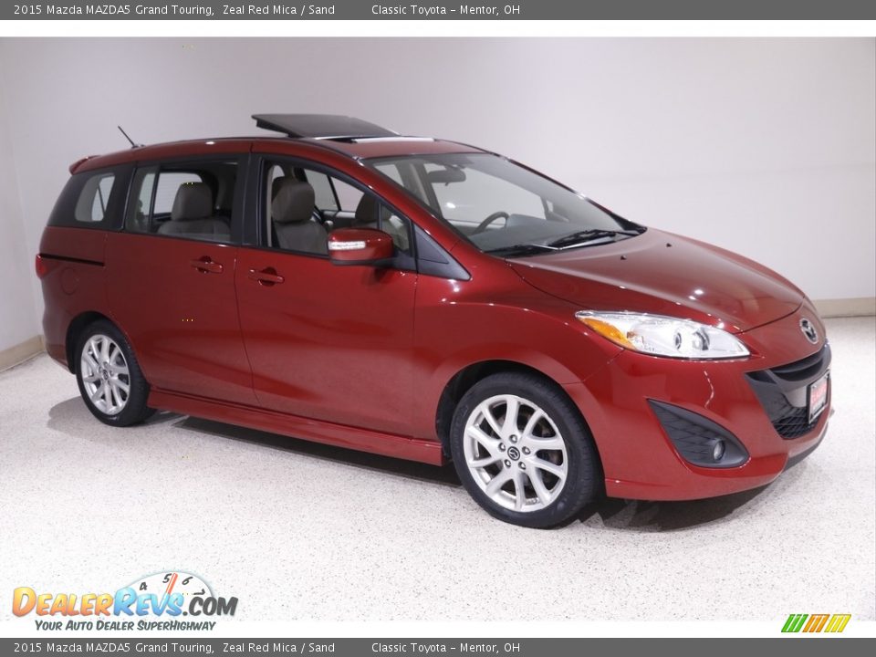 Front 3/4 View of 2015 Mazda MAZDA5 Grand Touring Photo #1