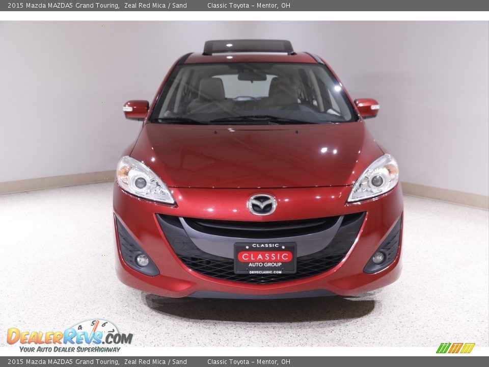 Zeal Red Mica 2015 Mazda MAZDA5 Grand Touring Photo #2