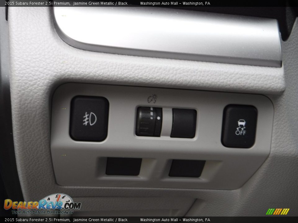 2015 Subaru Forester 2.5i Premium Jasmine Green Metallic / Black Photo #7