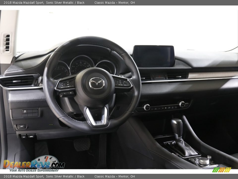 2018 Mazda Mazda6 Sport Sonic Silver Metallic / Black Photo #6