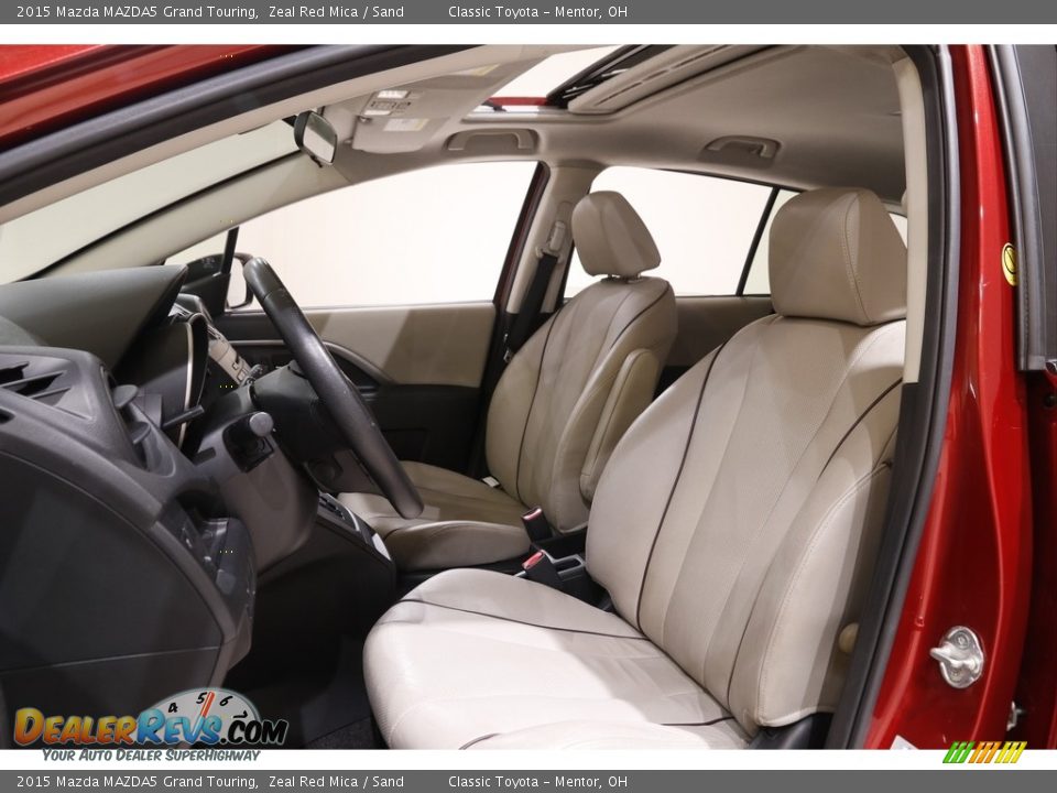 Sand Interior - 2015 Mazda MAZDA5 Grand Touring Photo #5