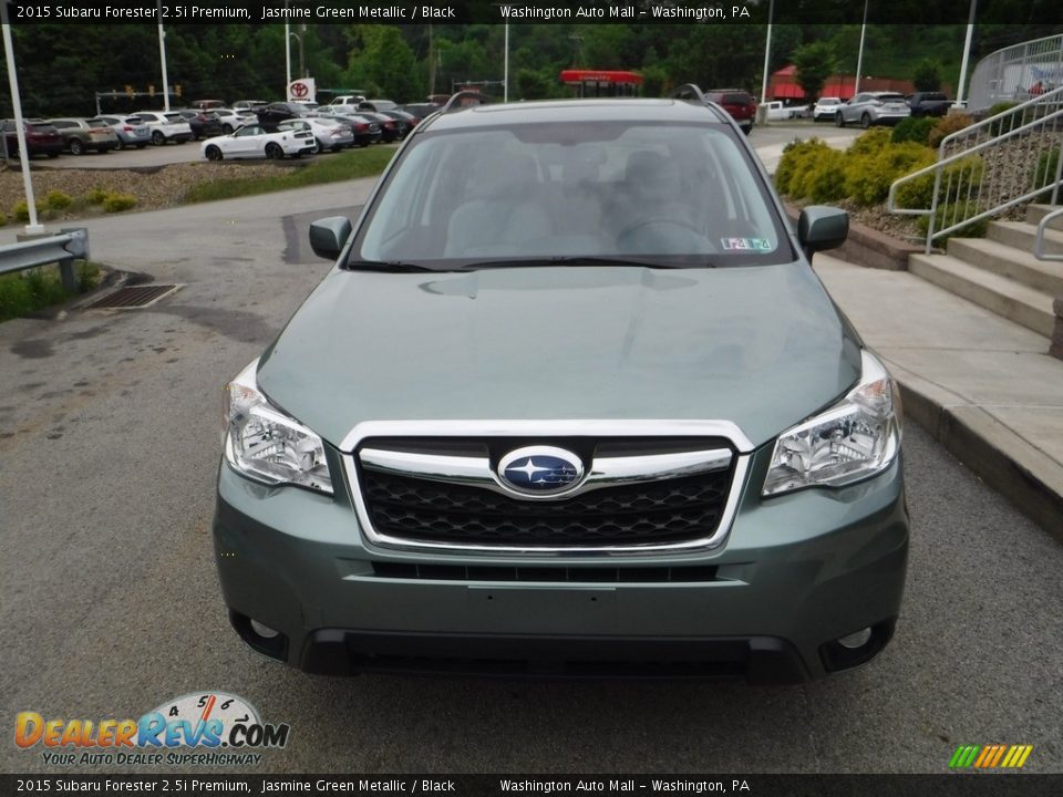 2015 Subaru Forester 2.5i Premium Jasmine Green Metallic / Black Photo #9
