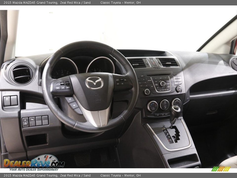 Dashboard of 2015 Mazda MAZDA5 Grand Touring Photo #6