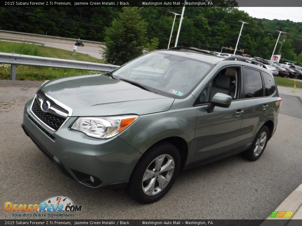 2015 Subaru Forester 2.5i Premium Jasmine Green Metallic / Black Photo #10