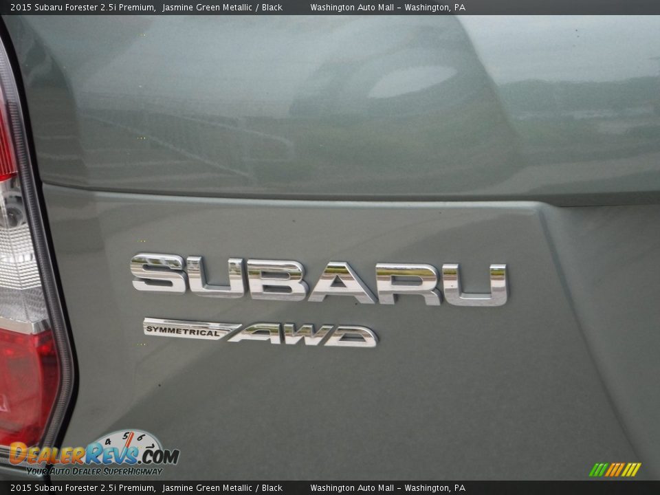 2015 Subaru Forester 2.5i Premium Jasmine Green Metallic / Black Photo #13