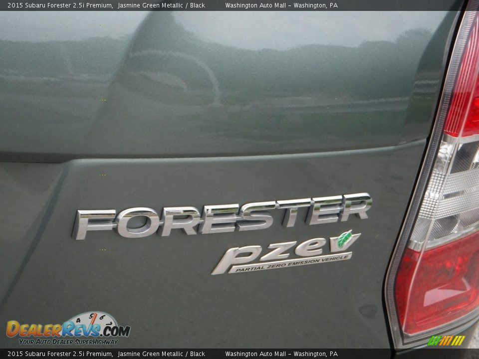2015 Subaru Forester 2.5i Premium Jasmine Green Metallic / Black Photo #14