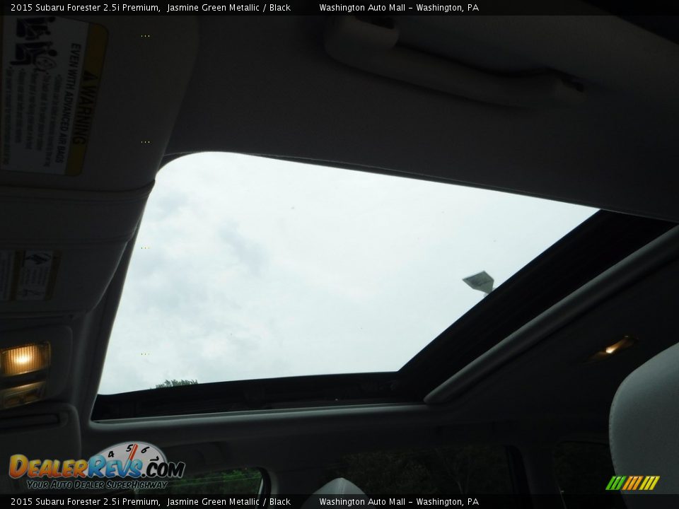 2015 Subaru Forester 2.5i Premium Jasmine Green Metallic / Black Photo #17