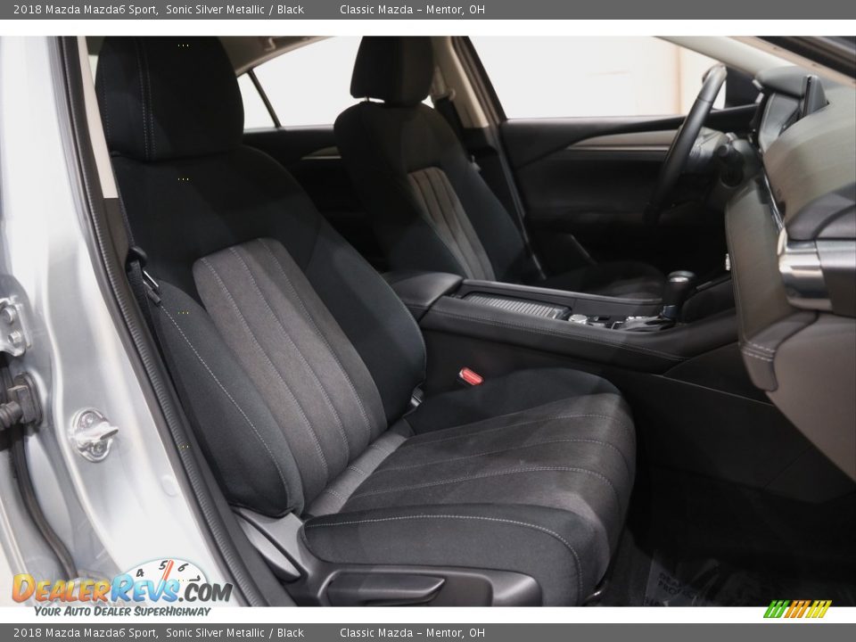 2018 Mazda Mazda6 Sport Sonic Silver Metallic / Black Photo #15