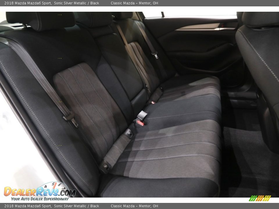 2018 Mazda Mazda6 Sport Sonic Silver Metallic / Black Photo #16