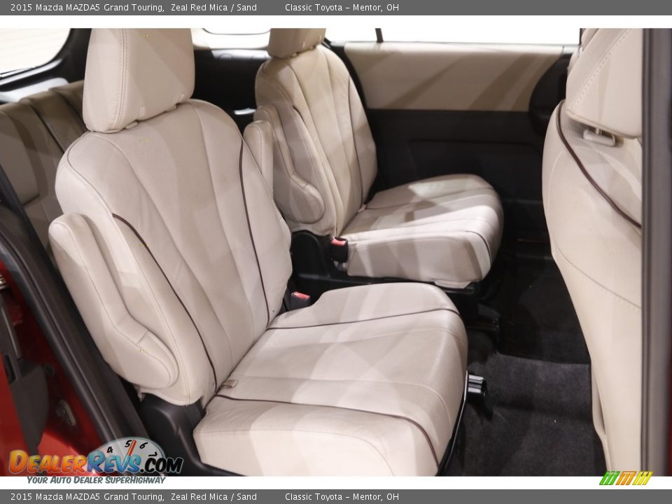 Rear Seat of 2015 Mazda MAZDA5 Grand Touring Photo #15