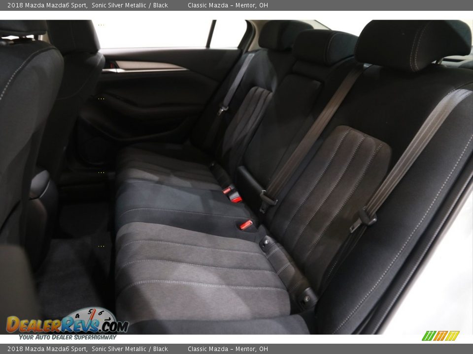 2018 Mazda Mazda6 Sport Sonic Silver Metallic / Black Photo #17