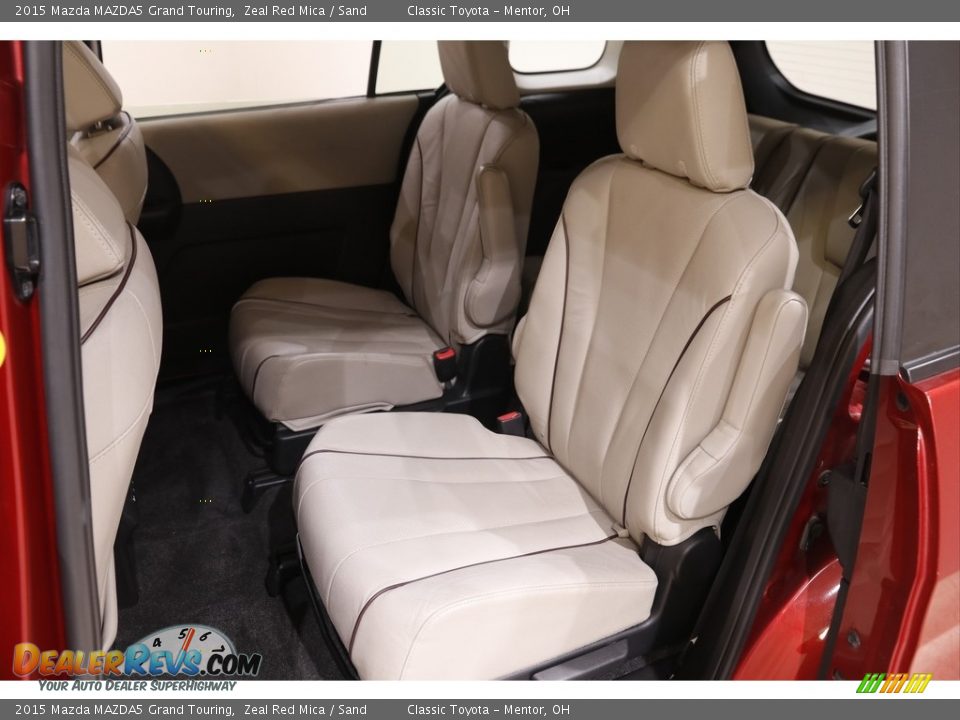 Rear Seat of 2015 Mazda MAZDA5 Grand Touring Photo #16