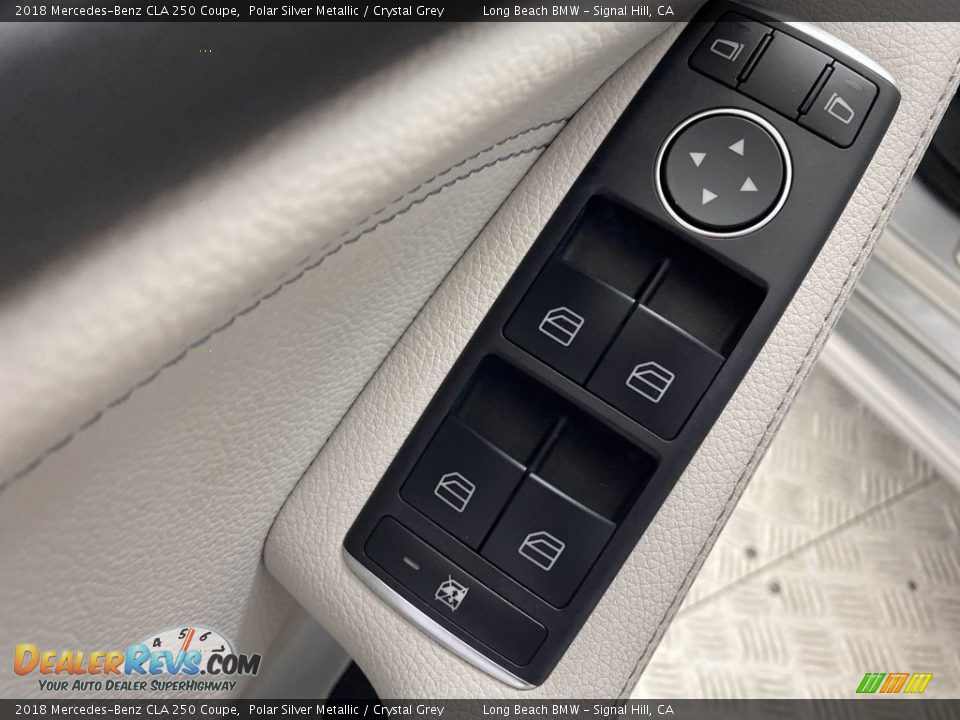 2018 Mercedes-Benz CLA 250 Coupe Polar Silver Metallic / Crystal Grey Photo #14