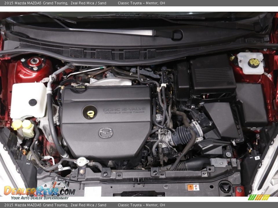 2015 Mazda MAZDA5 Grand Touring 2.5 Liter DOHC 16-Valve VVT 4 Cylinder Engine Photo #19