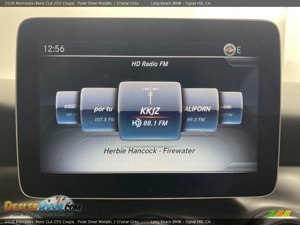 2018 Mercedes-Benz CLA 250 Coupe Polar Silver Metallic / Crystal Grey Photo #23