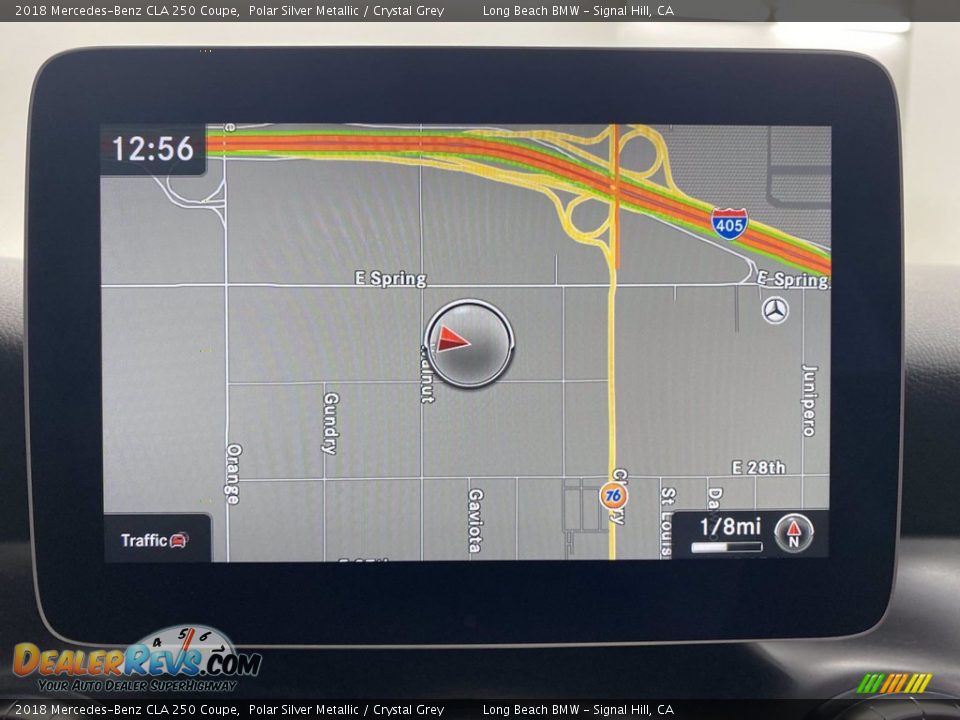 2018 Mercedes-Benz CLA 250 Coupe Polar Silver Metallic / Crystal Grey Photo #24