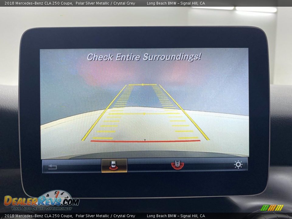 2018 Mercedes-Benz CLA 250 Coupe Polar Silver Metallic / Crystal Grey Photo #25