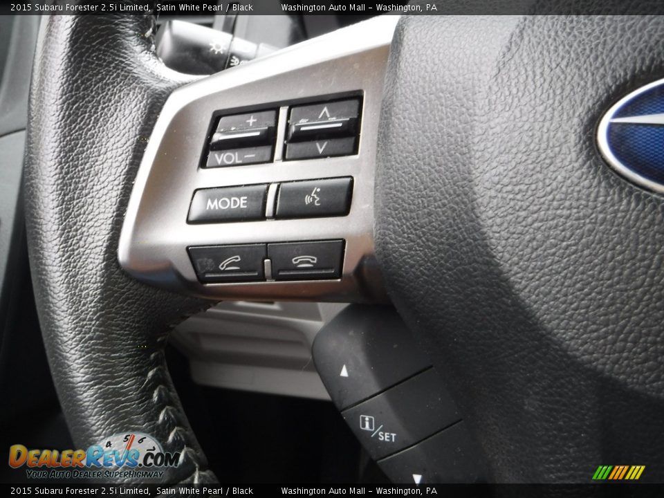 2015 Subaru Forester 2.5i Limited Steering Wheel Photo #10