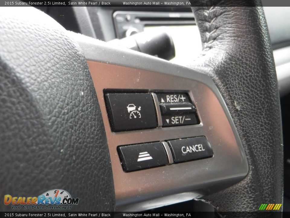 2015 Subaru Forester 2.5i Limited Steering Wheel Photo #11