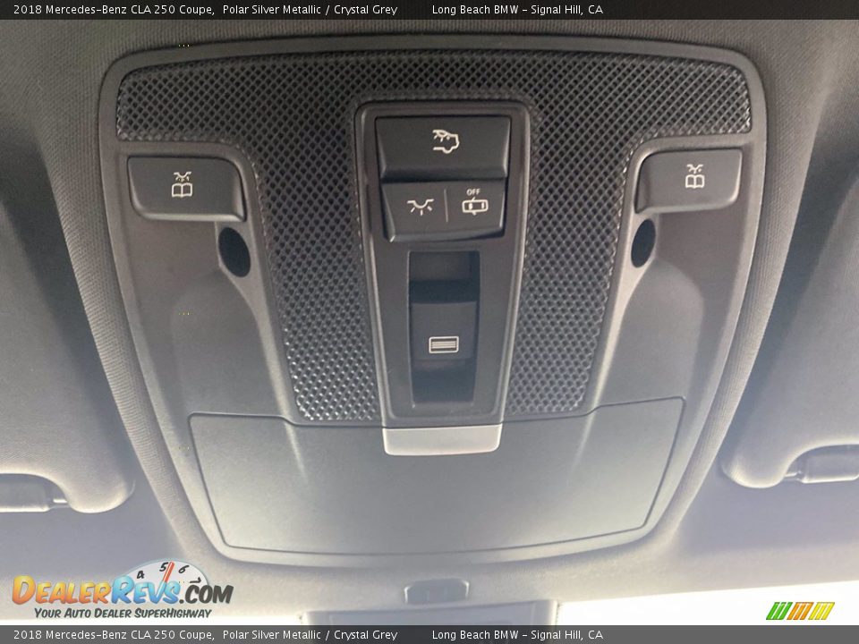 2018 Mercedes-Benz CLA 250 Coupe Polar Silver Metallic / Crystal Grey Photo #30
