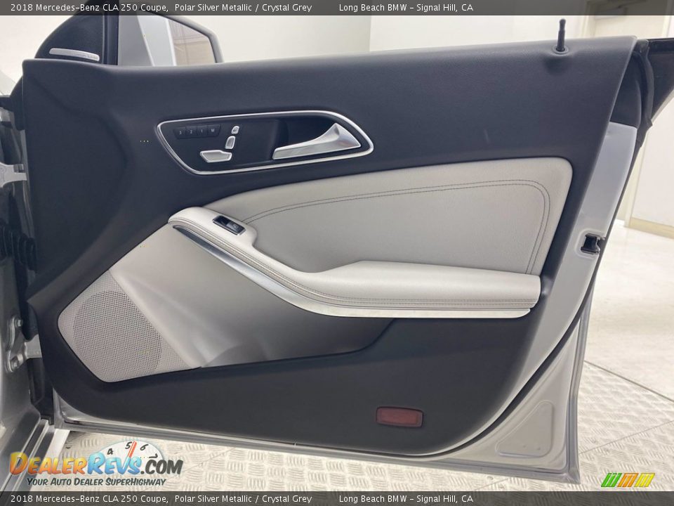 2018 Mercedes-Benz CLA 250 Coupe Polar Silver Metallic / Crystal Grey Photo #32
