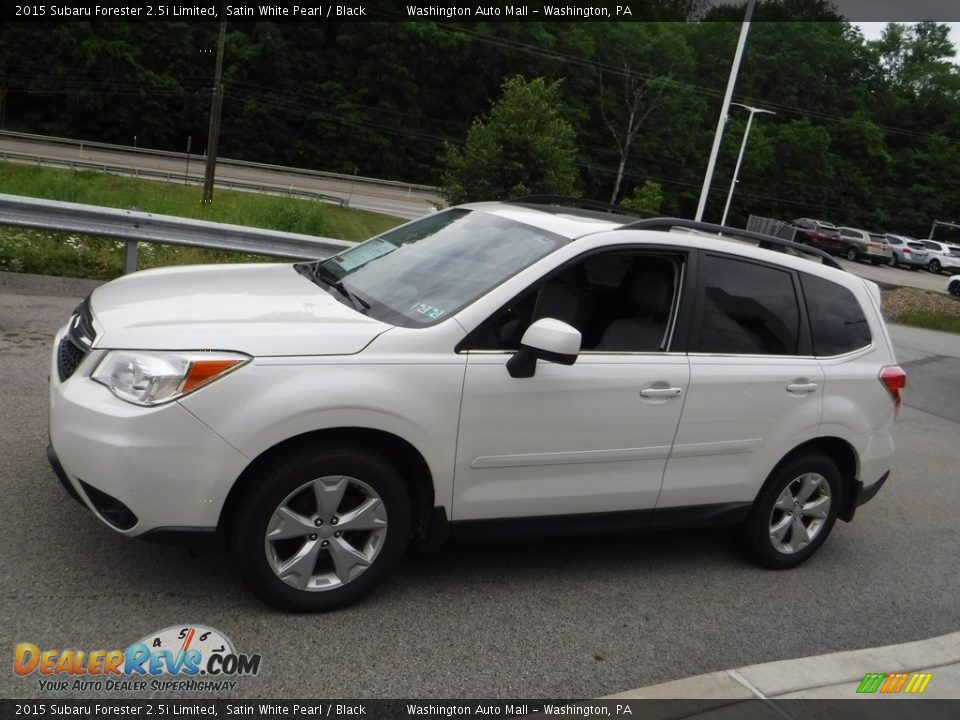 Satin White Pearl 2015 Subaru Forester 2.5i Limited Photo #16