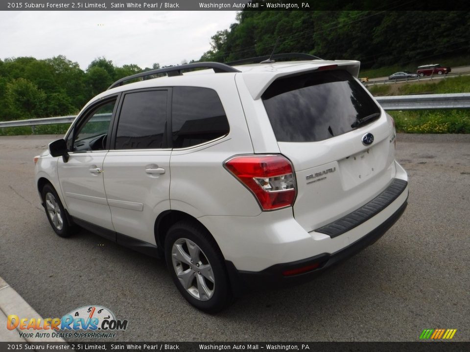 2015 Subaru Forester 2.5i Limited Satin White Pearl / Black Photo #17