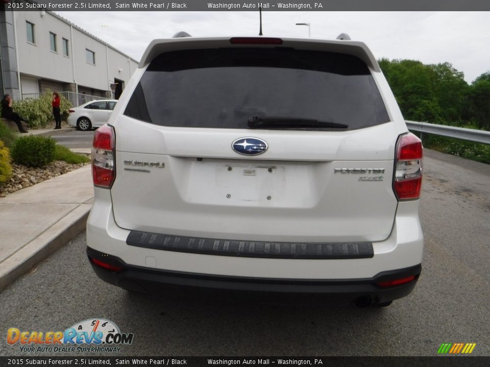 2015 Subaru Forester 2.5i Limited Satin White Pearl / Black Photo #18