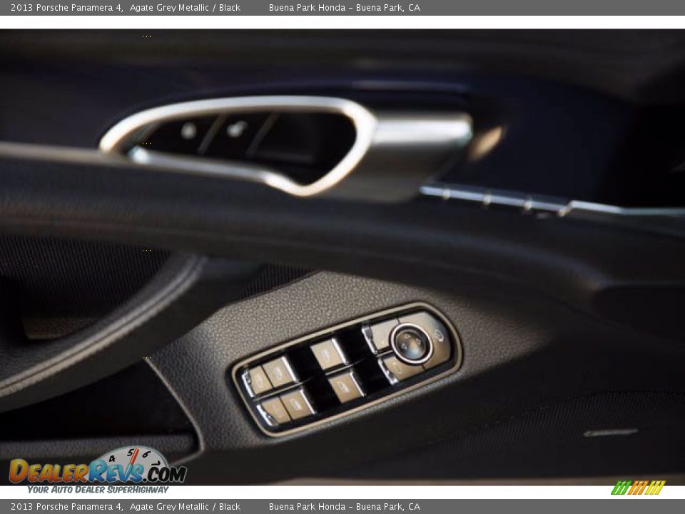 2013 Porsche Panamera 4 Agate Grey Metallic / Black Photo #29