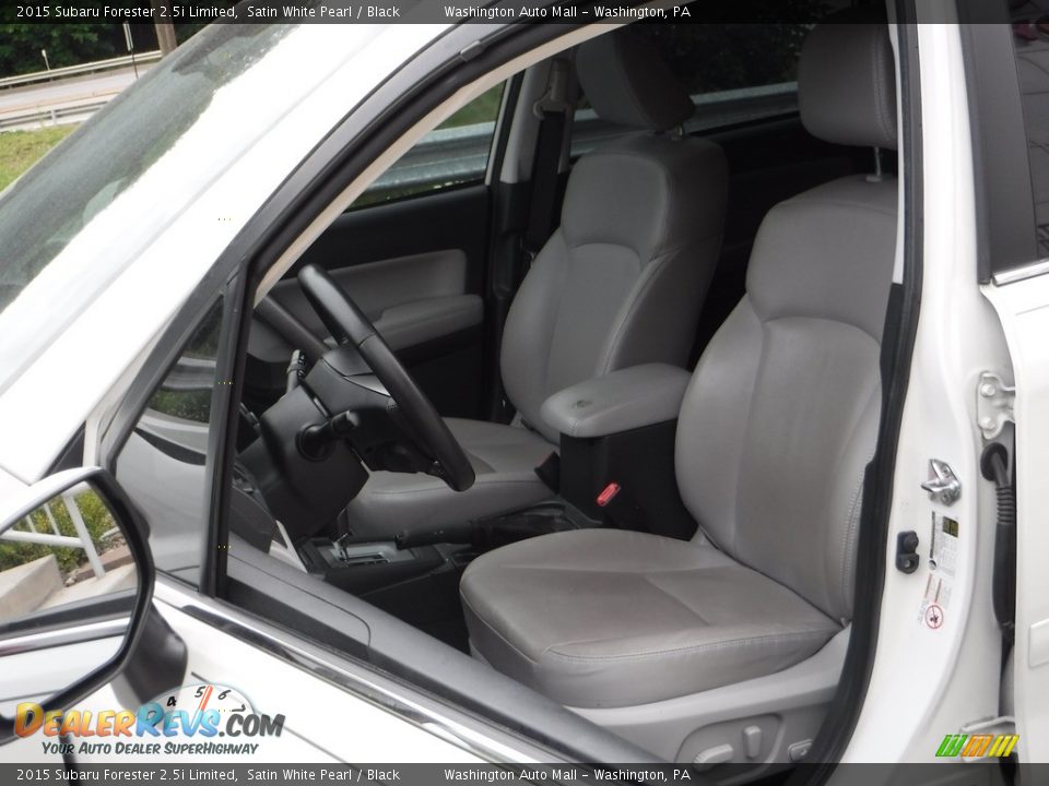 2015 Subaru Forester 2.5i Limited Satin White Pearl / Black Photo #20