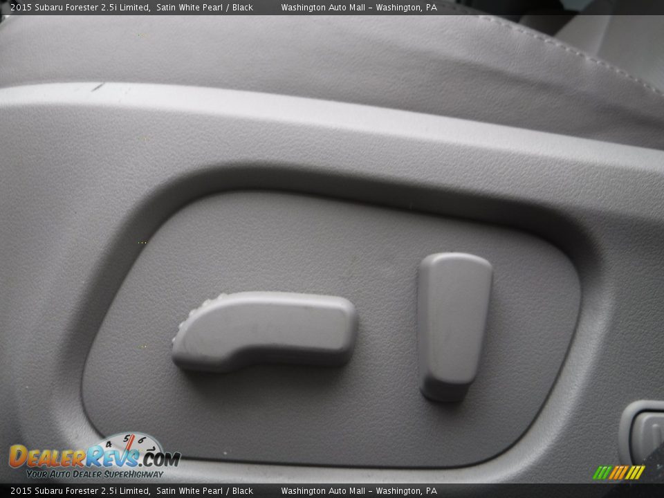 2015 Subaru Forester 2.5i Limited Satin White Pearl / Black Photo #21