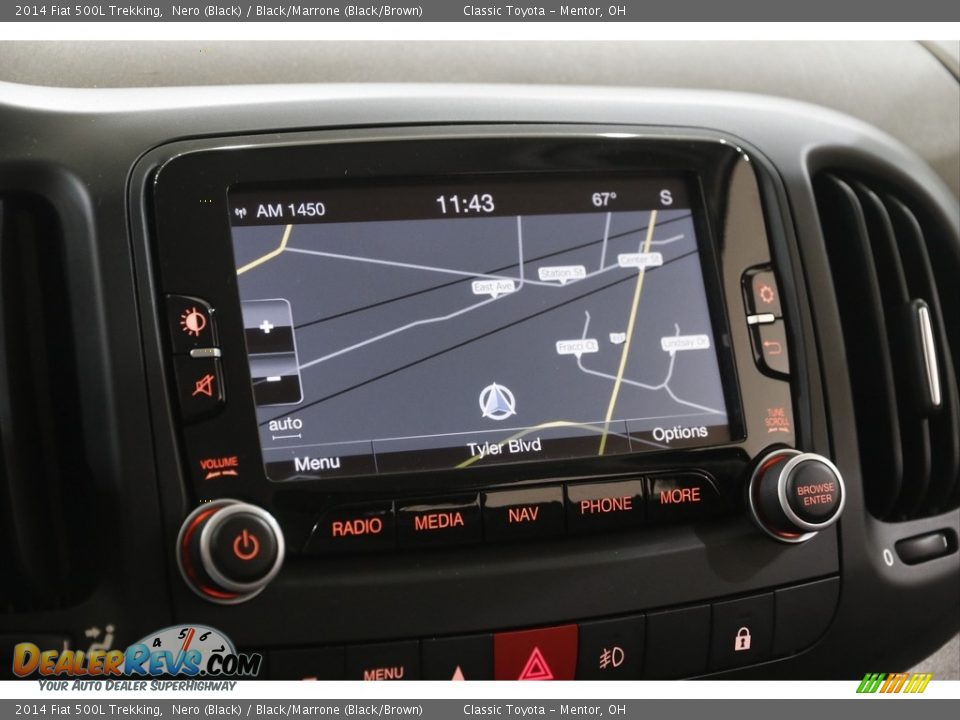 Navigation of 2014 Fiat 500L Trekking Photo #12