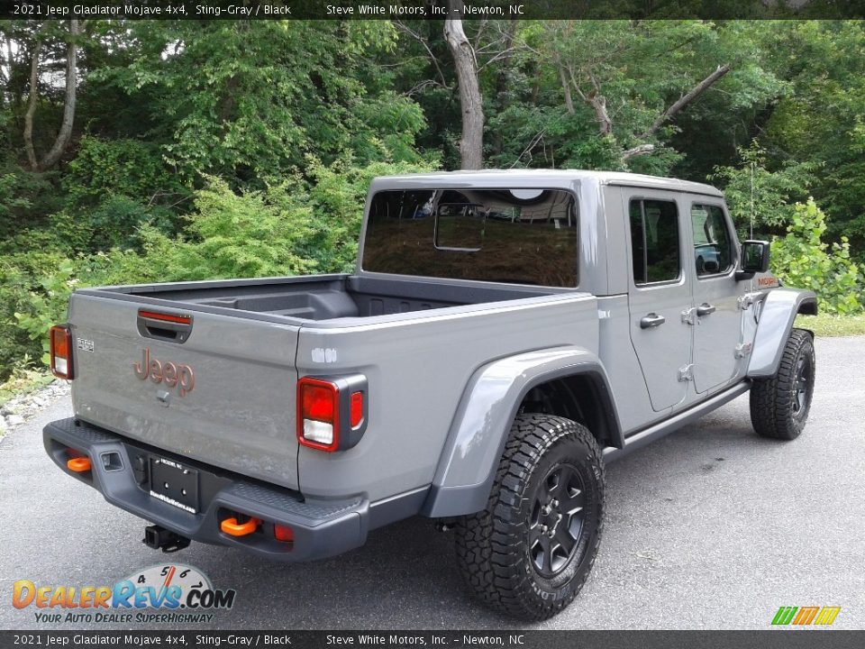 2021 Jeep Gladiator Mojave 4x4 Sting-Gray / Black Photo #6