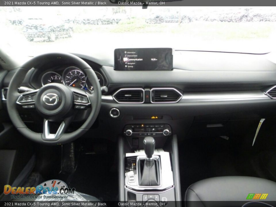 2021 Mazda CX-5 Touring AWD Sonic Silver Metallic / Black Photo #3