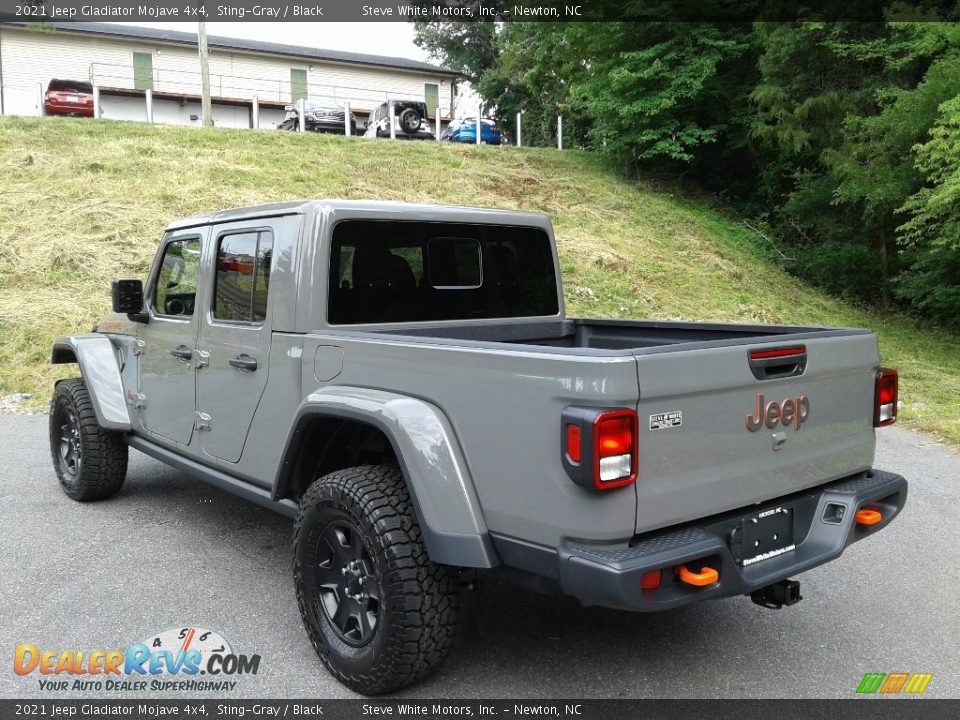 2021 Jeep Gladiator Mojave 4x4 Sting-Gray / Black Photo #9