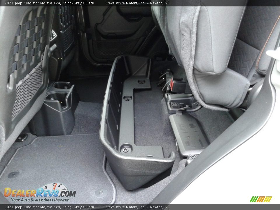 Rear Seat of 2021 Jeep Gladiator Mojave 4x4 Photo #15