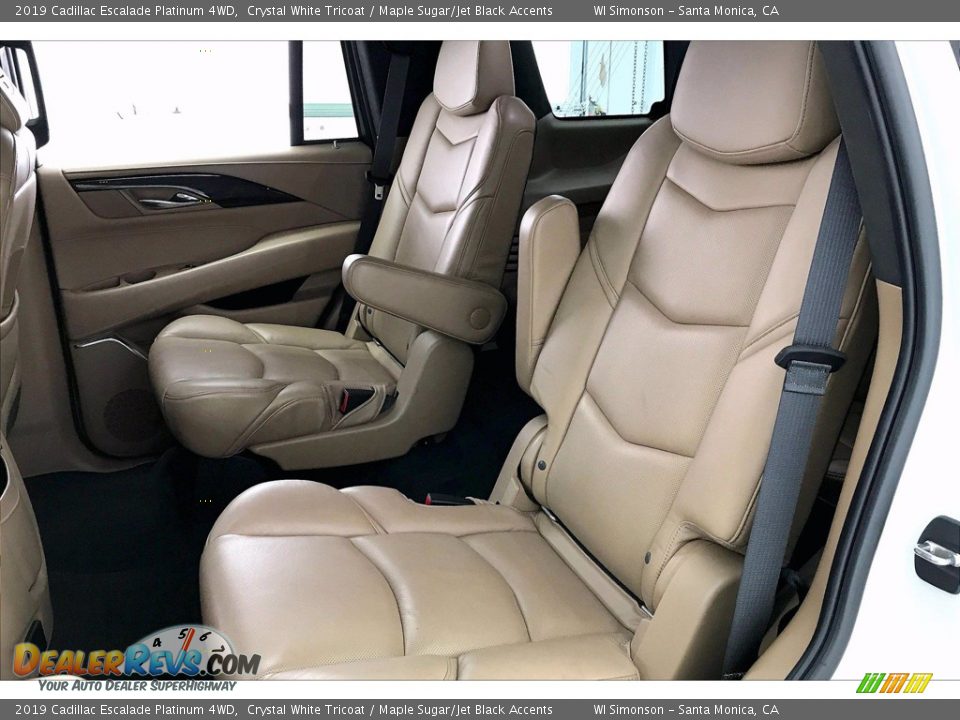 Rear Seat of 2019 Cadillac Escalade Platinum 4WD Photo #20