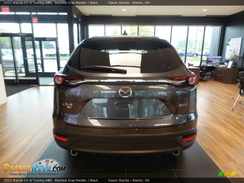 2021 Mazda CX-9 Touring AWD Machine Gray Metallic / Black Photo #5