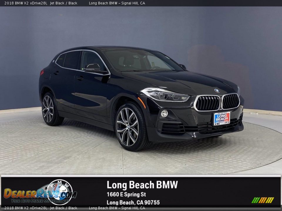 2018 BMW X2 xDrive28i Jet Black / Black Photo #1