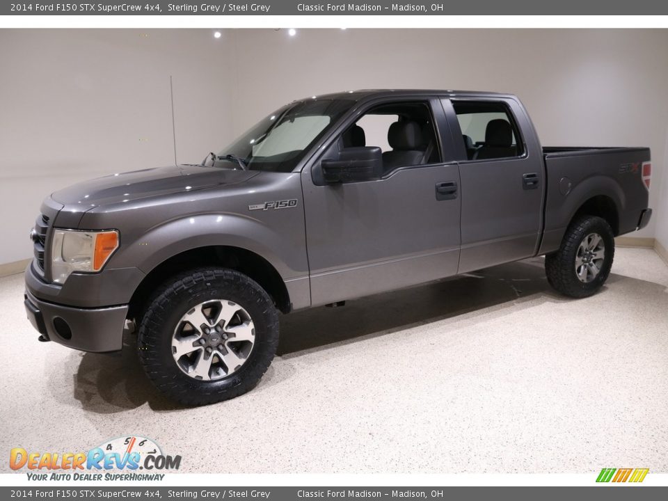 2014 Ford F150 STX SuperCrew 4x4 Sterling Grey / Steel Grey Photo #3